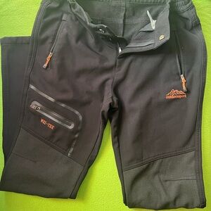 Outdoor Sport Black Cargo Pants for Men